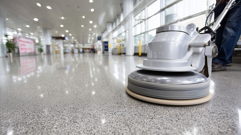 Commercial Floors Buffing