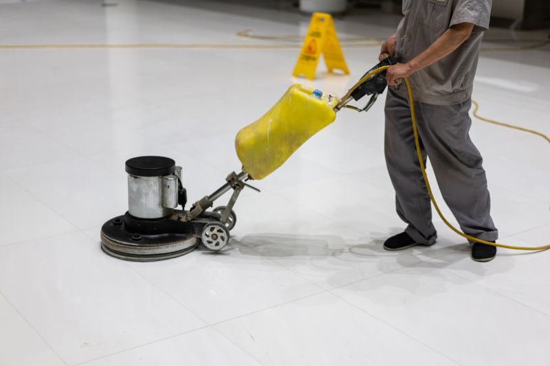 Commercial Floors Buffing