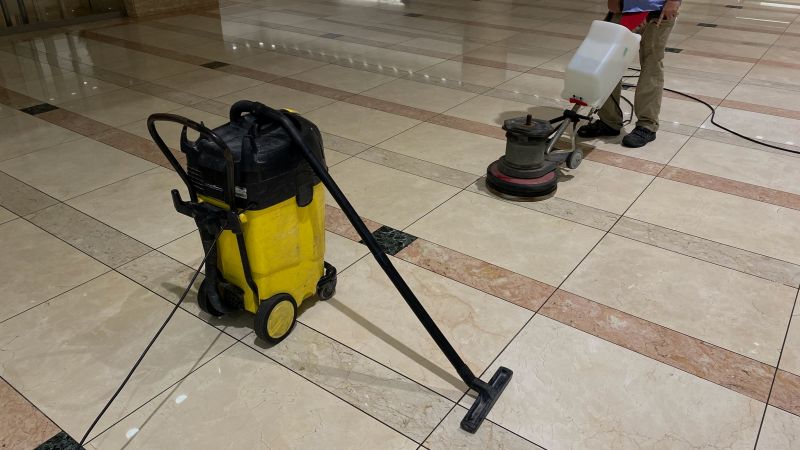 Commercial Floors Buffing