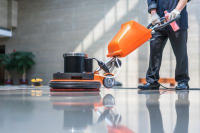 Commercial Floors Buffing