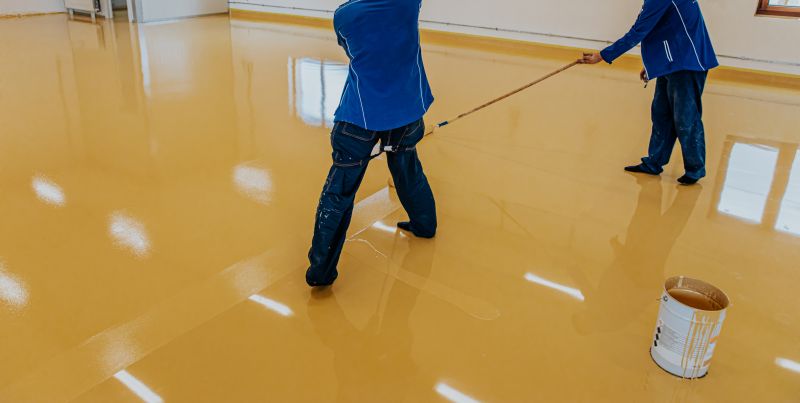 Epoxy Floor Buffing