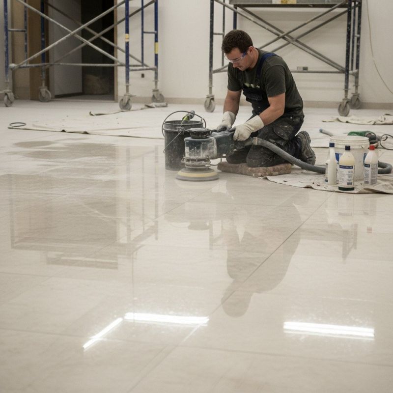 Commercial Floors Buffing